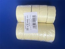 �raz�szalag 22x12mm �A� feh�r #1