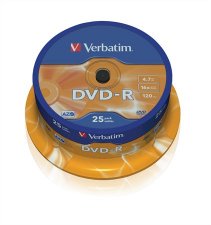 DVD-R lemez AZO 4,7GB 16x hengeren Verbatim #1
