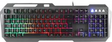 Billenty�zet vezet�kes gaming f�m USB HUN Speedlink LUNERA RGB Rainbow fekete #1