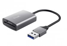 Krtyaolvas SD + MicroSD krtyhoz USB 3.2 gen1 Trust Dalyx ezst #1