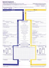 Nyomtatvny baleseti bejelent 2 pldny A4 Victoria Paper KO2404 #1