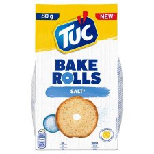 Pir�tott keny�rkarika 80g Tuc Bake Rolls s�s #1