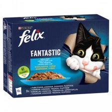 Macskaeledel 12x85g Felix Fantastic halas vlogats #1