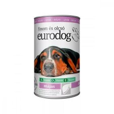 Kutyaeledel konzerv 1240g Eurodog mjas #1