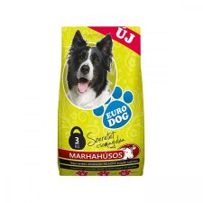 Kutyaeledel szraztp 3kg Eurodog marha #1