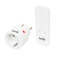 Dugalj szett 1 aljzat tvirnytval 2300w Home fehr #1