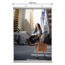 Plak�ts�n alum�nium 420mm Antra #1