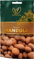 Mandula 75g Real Nature tejcsokol�d�s-fah�jas #1