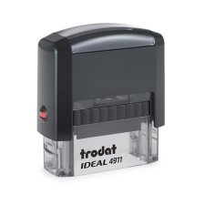 Blyegz Trodat Ideal 4911 fekete hz fekete prnval #1