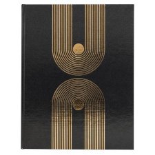 Vendgknyv 27x22cm 50lap Exacompta Graphik Black #1