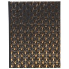 Vendgknyv 27x22cm 50lap Exacompta Neo Deco fekete #1