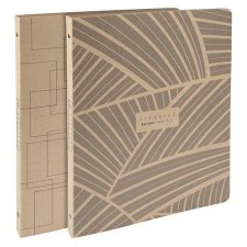 Gy�r�s k�nyv 4 gy�r� 20mm karton A4 Exacompta Eterneco vegyes minta #1