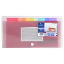 Harmonikamappa 260x140mm PP 7 rekeszes Exacompta #1