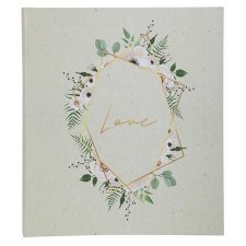 Fotalbum csavarozott gerinc 29x32cm 30lap Exacompta CHAMPETRE fehr #1