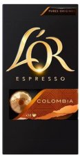 Kvkapszula 10db Nespresso kompatibilis L`OR Colombia #1
