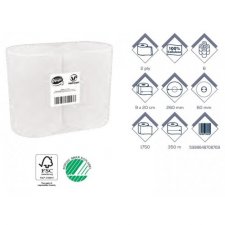 Toalettpapr 2 rteg 26cm fehr cellulz Ooops!Professional 6db #1