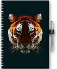 Napt�r tervez� A5 heti Dayliner InSpiral tiger (2026) #1