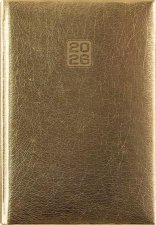 Napt�r tervez� B6 heti Dayliner Mirror arany (2026) #1