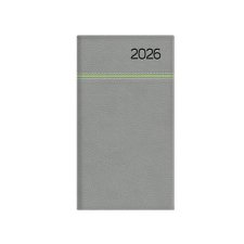 Zsebnaptr ll elrendezs Toptimer Young szrke-zld (2026) #1