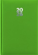 Napt�r tervez� A5 napi Dayliner Pannon vil�gosz�ld (2026) #1