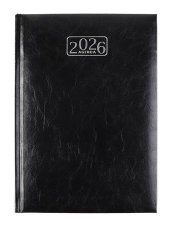 Naptr tervez A5 napi Victoria Office Chrono fekete (2026 vi) #1