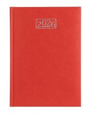 Naptr tervez A5 napi Victoria Office Chrono piros (2026 vi) #1