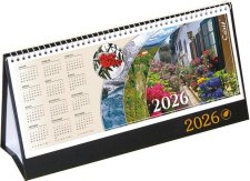 Naptr asztali ll Cszi ko fekete (2026) #1