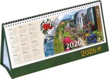 Naptr asztali ll Cszi ko zld (2026) #1