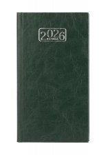 Zsebnaptr ll elrendezs Victoria Office Chrono zld (2026 vi) #1