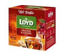 Gymlcstea 15x3g Loyd Piramis HOT WINTER narancs-gymbr #1