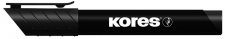 Alkoholos marker 3-5mm kpos Kores K-Marker fekete #1