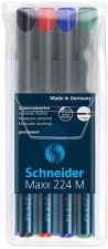 Alkoholos marker kszlet OHP 1mm Schneider Maxx 224 M 4 szn #1