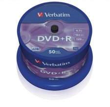 DVD+R lemez AZO 4,7GB 16x hengeren Verbatim #1