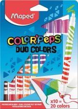 Filctoll kszlet kimoshat Maped Color Peps Duo 10-es kszlet 20 klnbz szn #1