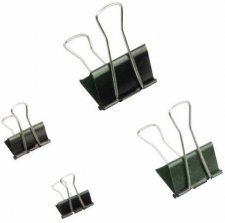 Bindercsipesz 15mm fekete #1