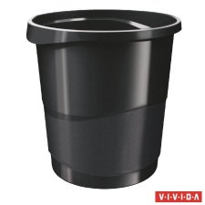 Pap�rkos�r 14 liter Esselte Europost Vivida fekete #1