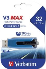 Pendrive 32GB USB 3.0 175/80 MB/sec Verbatim V3 MAX kk-fekete #1