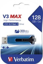 Pendrive 128GB USB 3.0 175/80 MB/sec Verbatim V3 MAX kk-fekete #1