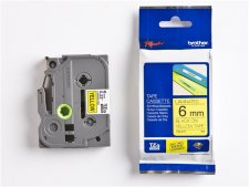Feliratoz�g�p szalag 6mmx8m Brother s�rga-fekete #1