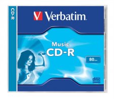 CD-R lemez 700MB 80min 16x norm�l tok Verbatim Live it! #1