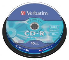 CD-R lemez 700MB 52x hengeren Verbatim DataLife #1