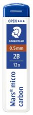 Grafitb�l 2B 0,5mm Staedtler Mars micro #1