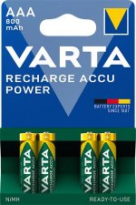 Tlthet elem AAA mikro 4x800mAh eltlttt Varta Power #1