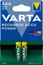 Tlthet elem AAA mikro 2x1000mAh Varta Power #1