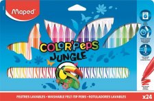 Filctoll kszlet 2,8mm kimoshat Maped Color Peps Jungle 24 kl. szn #1