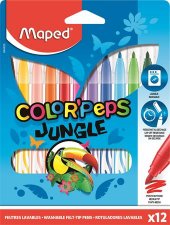 Filctoll kszlet 2,8mm kimoshat Maped Color Peps Jungle 12 kl. szn #1