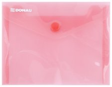 Irattart� tasak A6 PP patentos Donau piros #1