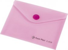 Irattart� tasak A7 PP patentos Panta Plast pasztell r�zsasz�n #1
