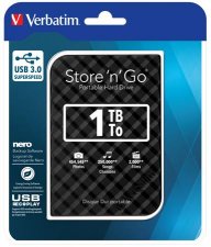 2,5 HDD (merevlemez) 1TB USB 3.0 Verbatim Store n Go fekete #1