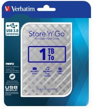 2,5 HDD (merevlemez) 1TB USB 3.0 Verbatim Store n Go ez�st #1